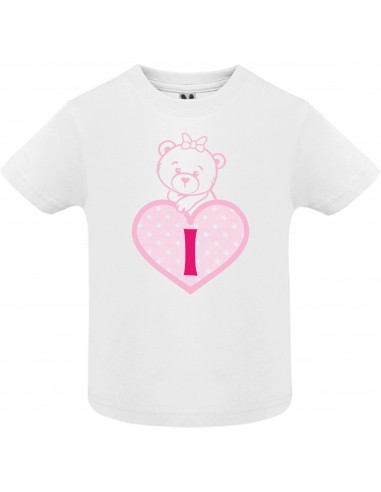 Camiseta Infantil - Osito y corazón